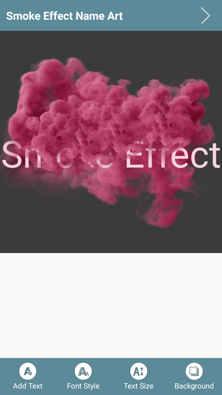 smoke effect - edit desain
