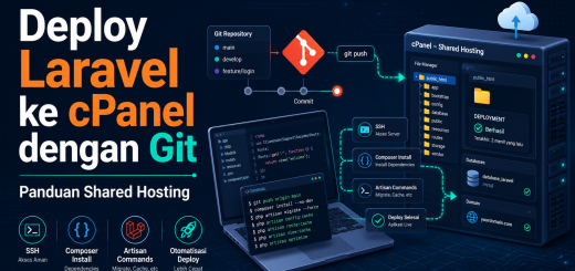 Cara Deploy Laravel ke cPanel Shared Hosting dengan Git dan Auto Deploy